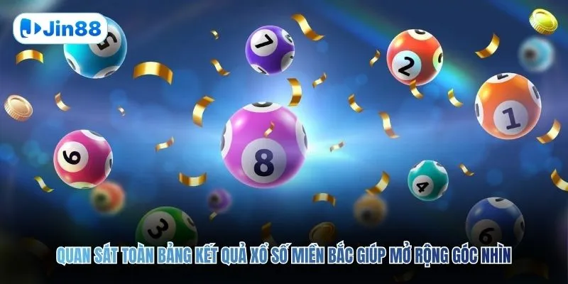 Quan sát toàn bảng kết quả xổ số miền Bắc giúp mở rộng góc nhìn